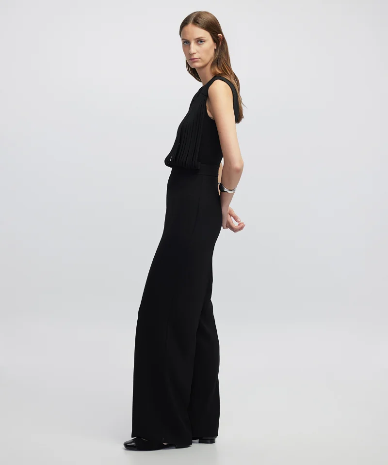Ipekyol  Draped Strip Jumpsuit for Women | Best Price UAE