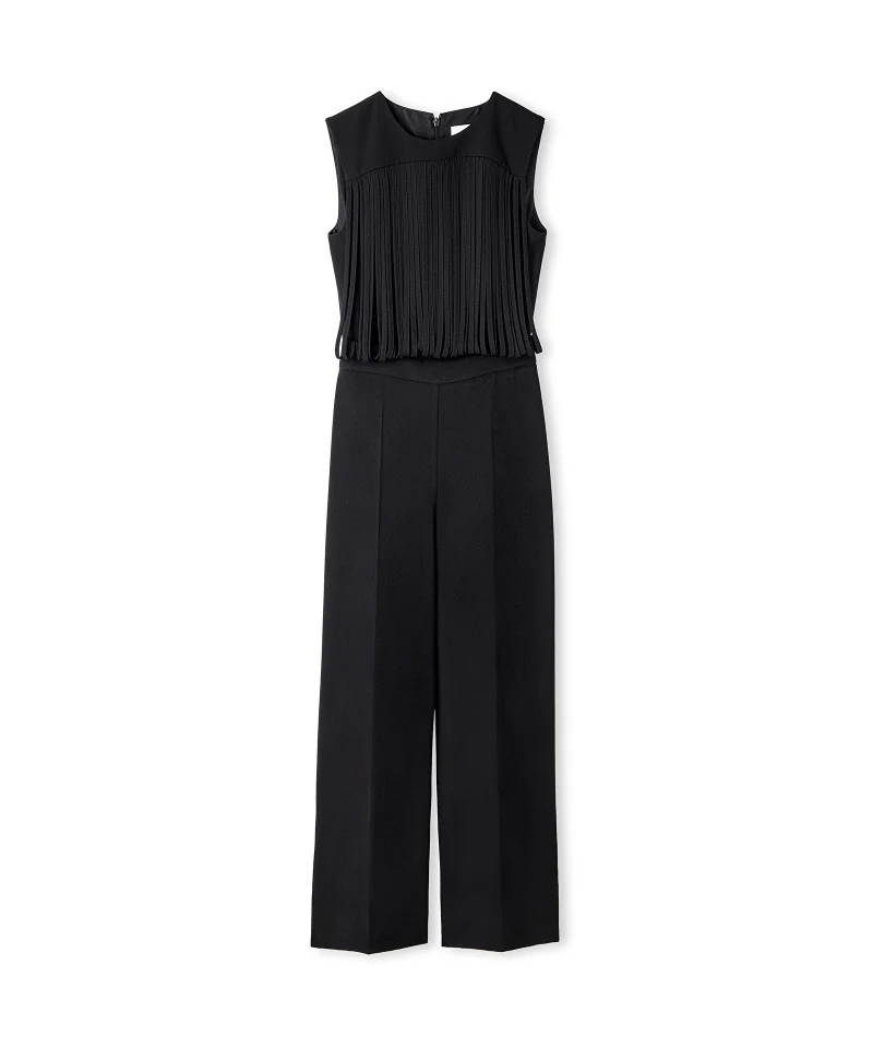 Ipekyol  Draped Strip Jumpsuit for Women | Best Price UAE