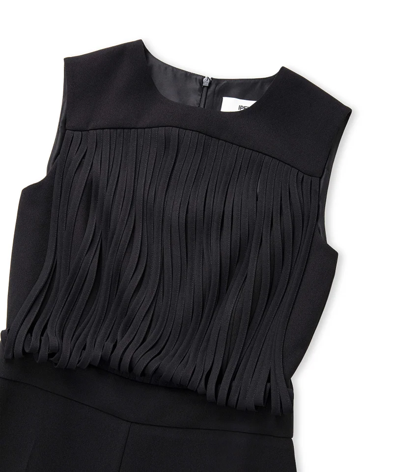 Ipekyol  Draped Strip Jumpsuit for Women | Best Price UAE