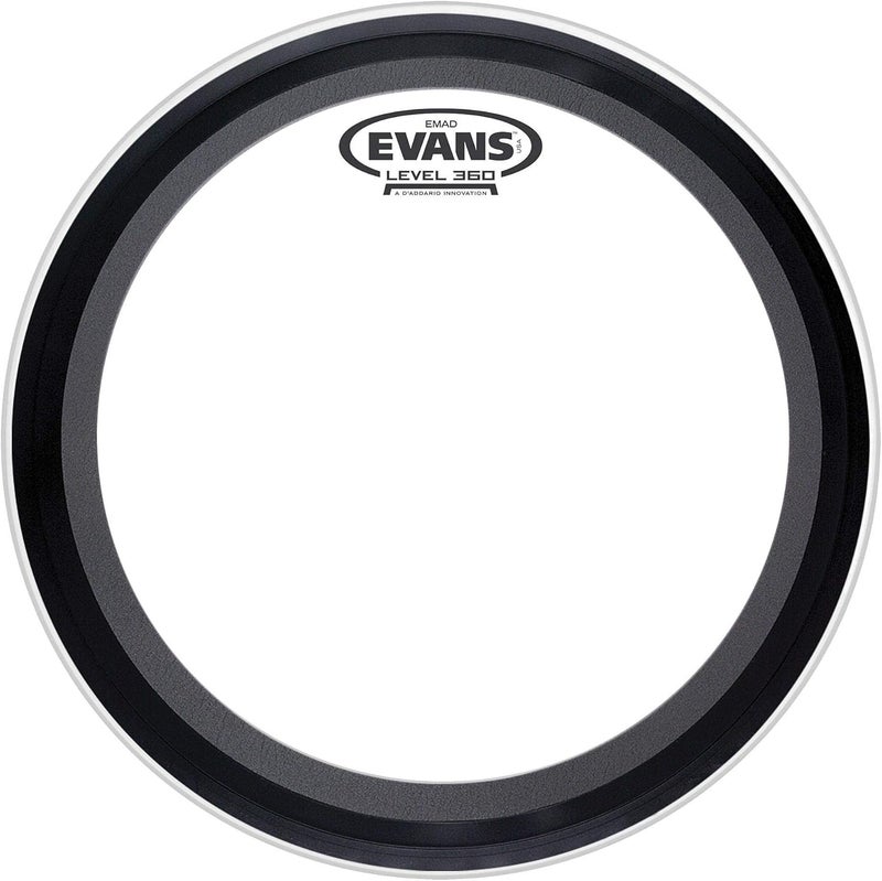 Evans BD22EMAD2 Clear Bass Drum Head, 22 Inch