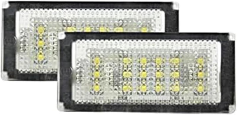 Vuzmode 2Pcs White License Plate Light for BMW 3-Series E46 - Image 1