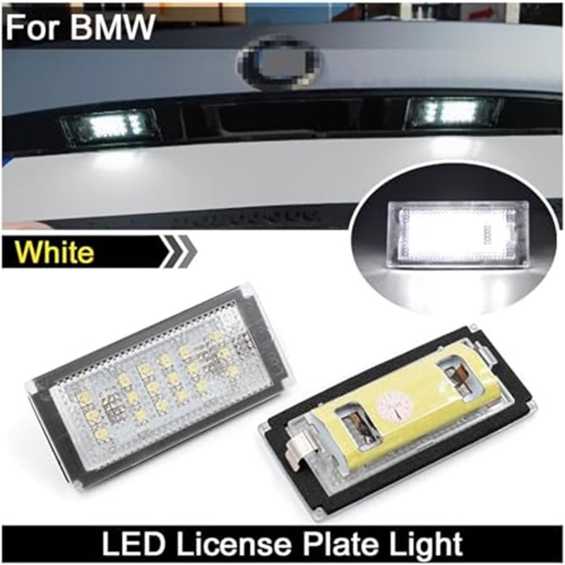 Vuzmode 2Pcs White License Plate Light for BMW 3-Series E46 - Image 3