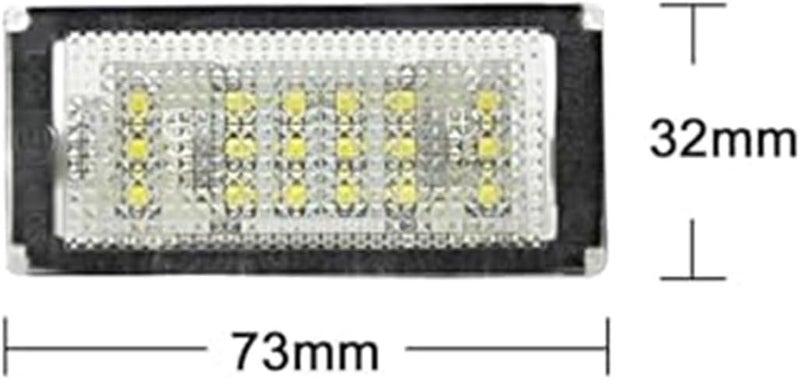 Vuzmode 2Pcs White License Plate Light for BMW 3-Series E46 - Image 5