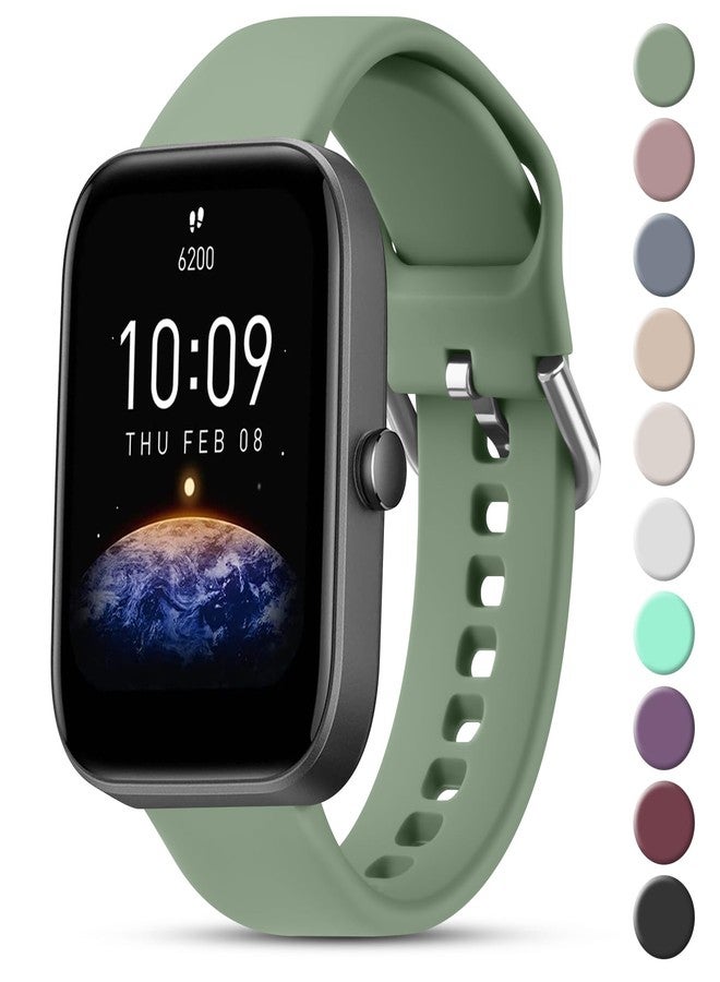 أساور فانجوا لساعات أمازفيت بيب 3 / بيب 3 برو (للرجال والنساء)، وأمازفيت بيب يو برو / بيب / بيب لايت / بيب إس / بيب إس لايت / بيب يو، وحزام بديل من السيليكون الناعم سريع الفك مقاس 20 مم لساعات أمازفيت جي تي آر ميني - Image 1