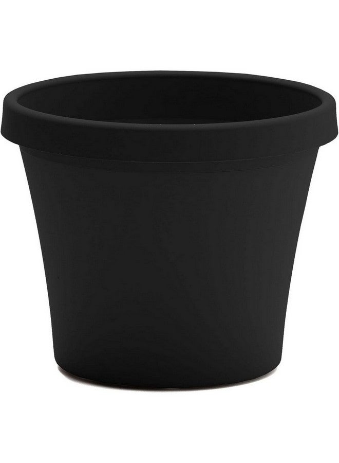 بلوم تيرا اصيص دائري بلاستيكي لون أسود للداخل والخارج 12 إنش TR1200 - Image 1