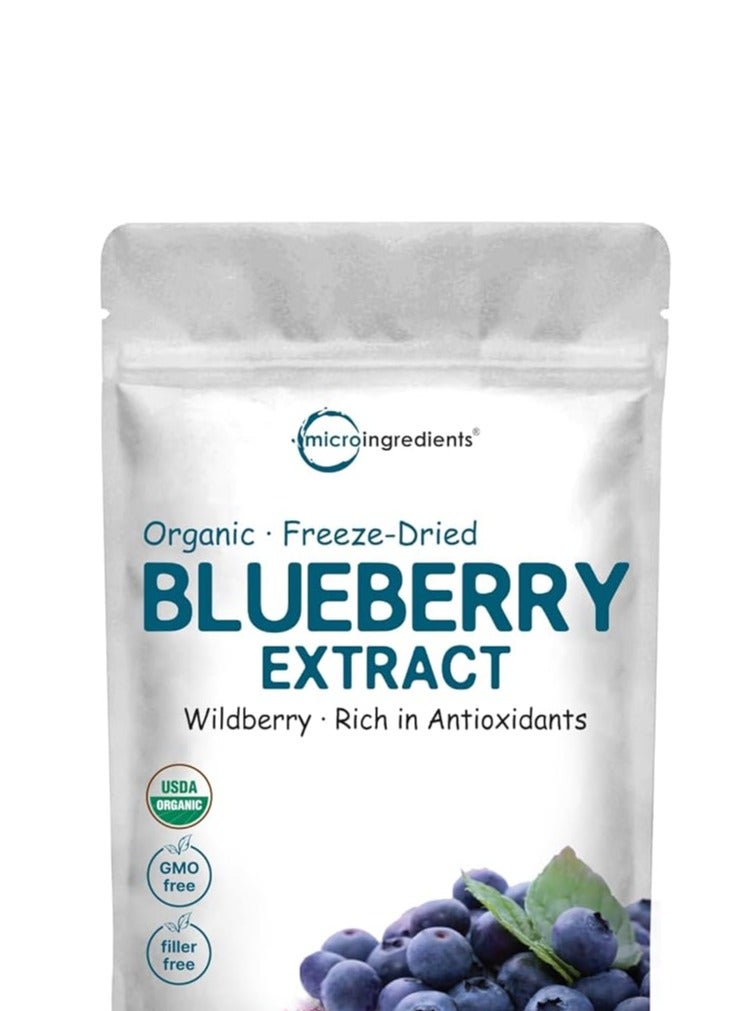 microingredients Organic Freeze-Dried Blueberry Extract, 6 oz 170g