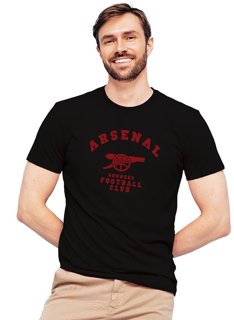 Fashion World Cotton T-shirt Printed with High-quality Arsenal club logo - Image 1