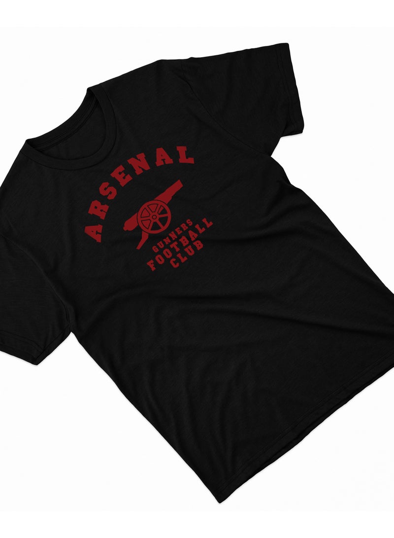 Fashion World Cotton T-shirt Printed with High-quality Arsenal club logo - Image 2