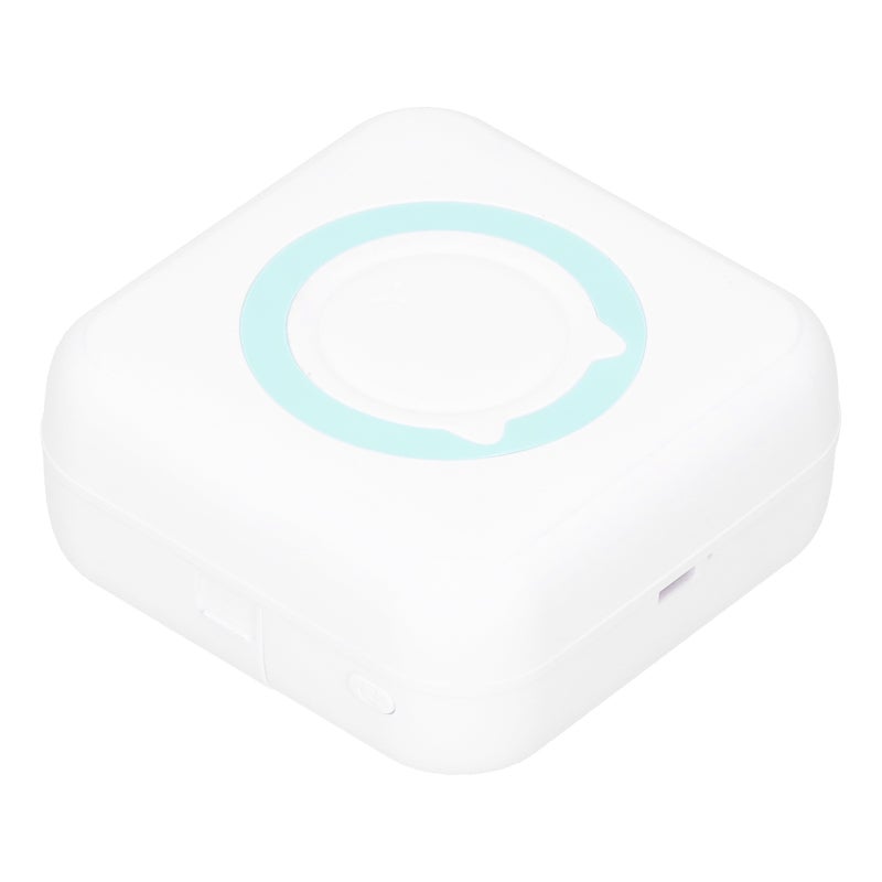 Portable Mini Printer: Green, 200dpi High Resolution, No Ink Cartridges - Advanced Thermal Printing Tech, Multifunctional Wireless Bluetooth Printer for Photo, Label, Wrong Question & On-the-Go Use - Image 1