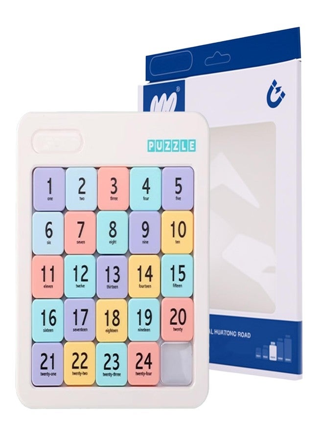 CartHome Puzzle Game, Sliding Game Set Funny Educational Tool Suitable for Most Age Brain Training Cognitive Development Team Building Problem Solving Leisure Activity Entertainment - Image 1