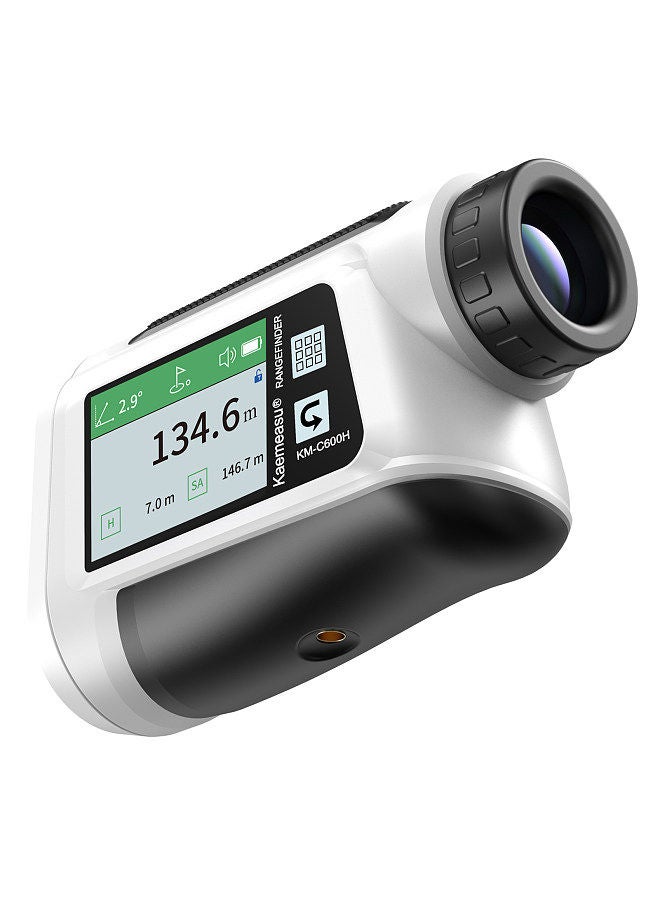 Generic Golf Rangefinder with LCD Touch Screen 6X Magnification 600M / 800M USB Rechargeable Range Finder Distance Meter with Speaker Slope Function Flag Locking Vibration  - Image 5