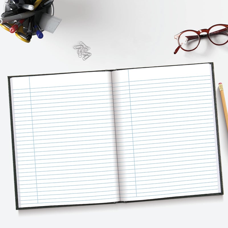 Blueline Executive Journal, Lizard-Like, Hard Cover, Perfect Binding, 150 Pages, 9.25" x 7.25", Black (A7.BLK) - Image 2