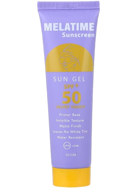 ميلاتيم واقي من الشمس SPF 50+ مخملي، 50 جم