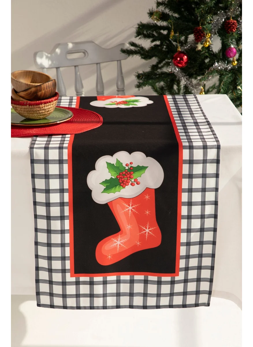 Ays Home Red Stocking New Year Runner