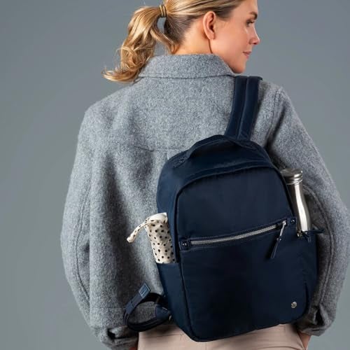 Pacsafe W 10L Anti Theft Backpack Navy - Image 3