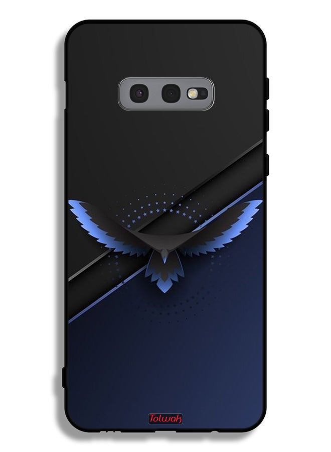 Tolwak Samsung Galaxy S10e Protective Case Cover Eagle Digital Abstract Art - Image 2