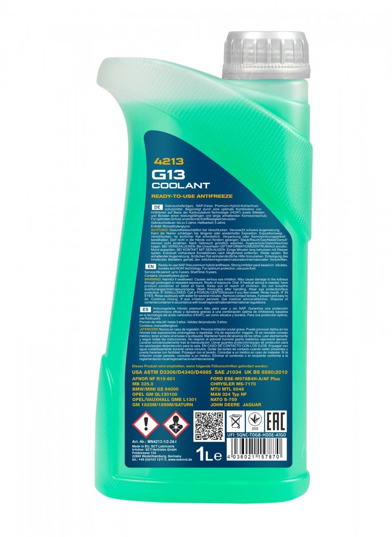 MANNOL - Mannol Coolant G13 - Image 1