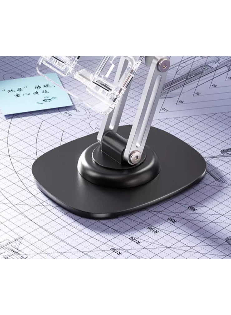 Foldable premium desktop stand, providing high stability and a comfortable viewing angle for everyday use. - Image 3