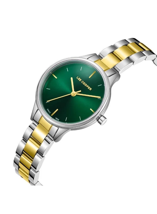 Lee Cooper Metal Analog Watch LC08080.270 - 30 mm