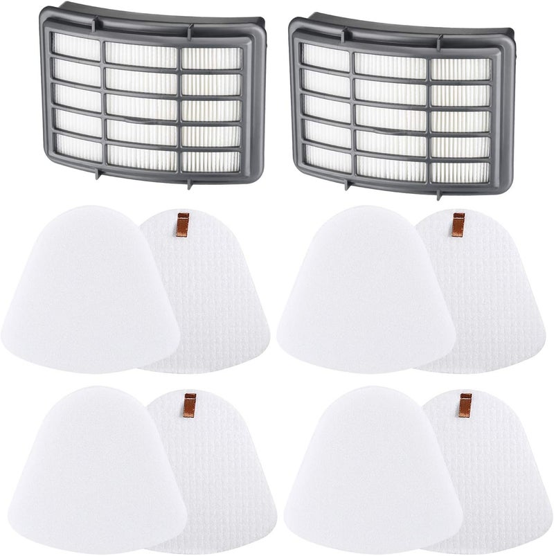 LINNIW 4+2 Pack Filters for Shark Vacuum Navigator Lift Away Filter Replacement Models NV350 NV351 NV352 NV355 NV356E NV360 UV440 UV540 CU500 XFF350 XHF350 - Image 1