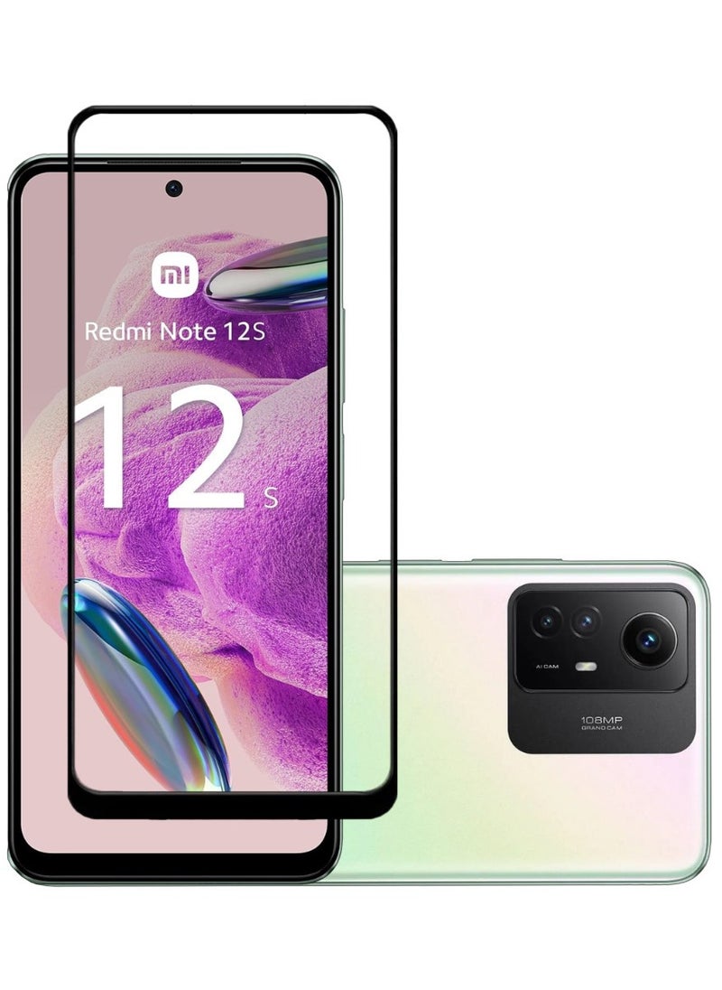 ACLIX Antistatic ESD Dustproof Premium Quality High Definition Tempered Glass Screen Protector Designed For Xiaomi Redmi Note12S - Image 1