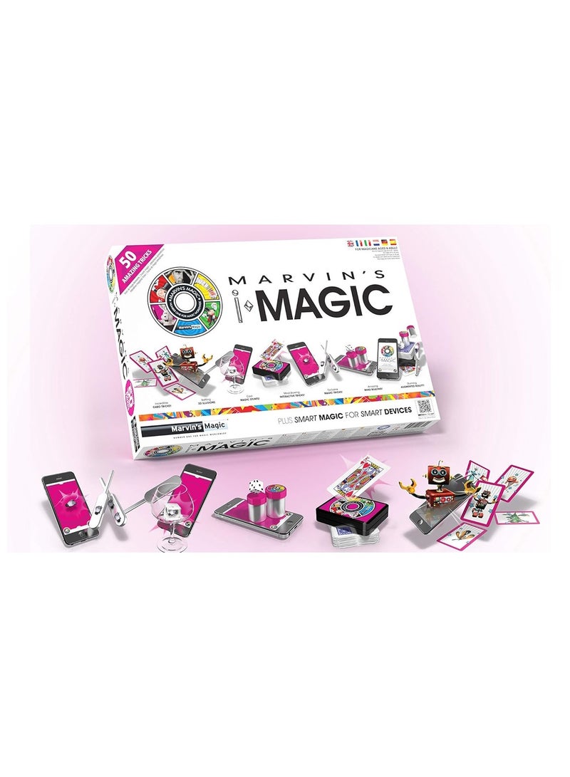 Marvin's Magic iMagic 50 Interactive Magic Tricks Smart Tricks for Smart Devices for Young Magicians - Image 1