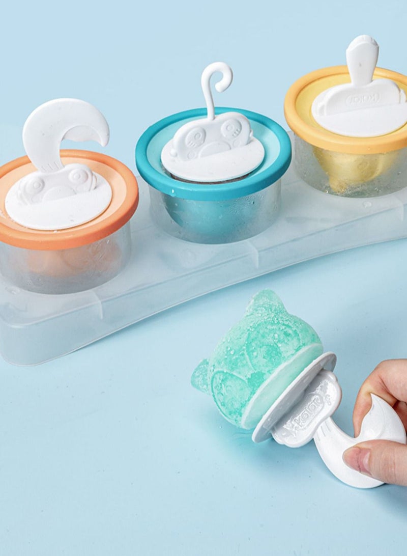 3-color cartoon ice cream mold - Image 1