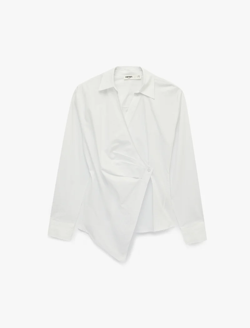 Koton Double Breasted Shirt