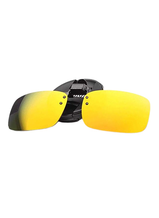Polarized Clip On Rimless Sunglasses