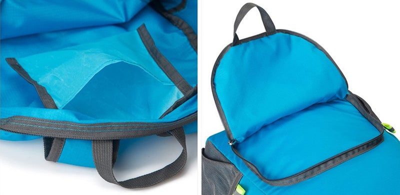 PAXLAMB Backpack Packable Foldable Ultra Lightweight Water Resistant Durable Camping Travel Hiking Daypack for Men Women (Blue) - Image 3