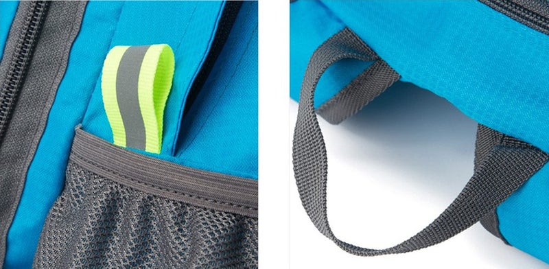 PAXLAMB Backpack Packable Foldable Ultra Lightweight Water Resistant Durable Camping Travel Hiking Daypack for Men Women (Blue) - Image 5