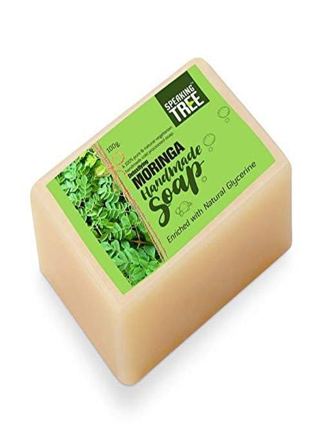 Speaking Tree - Detoxifying Moringa Handmade soap -100gms (Pack of 2) - Image 2