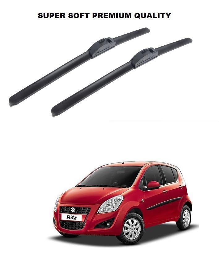AutoClean شفاطات المساحات الأمامية بدون إطار أوتوكلاين لسيارة ريتز، الحجم 22"+16" - Image 2