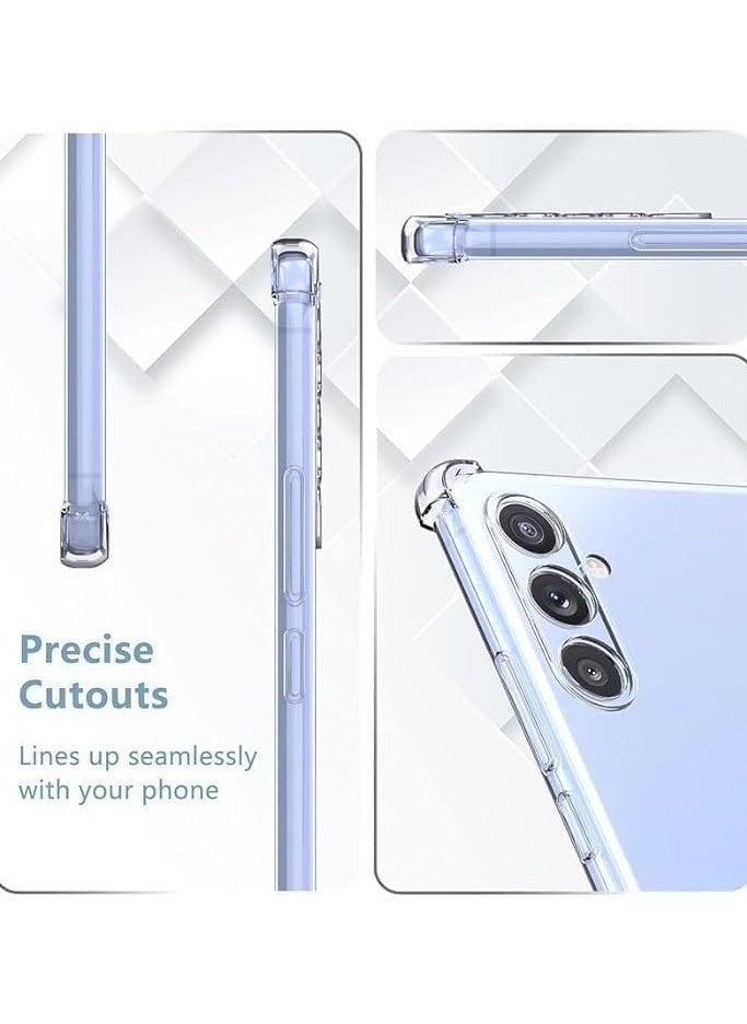 Generic - Samsung Galaxy S25 5G Cover Case soft TPU Transparent  Back Protective Case Shock Absorbent Reinforced Bumper Corners Clear Case for S25 Clear 5G - Image 1