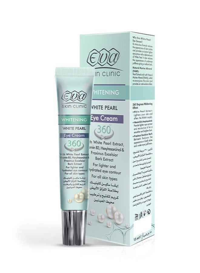 Eva Skin Clinic White Pearl Day Cream 50 Ml + Eye Cream 15 ML - Image 3