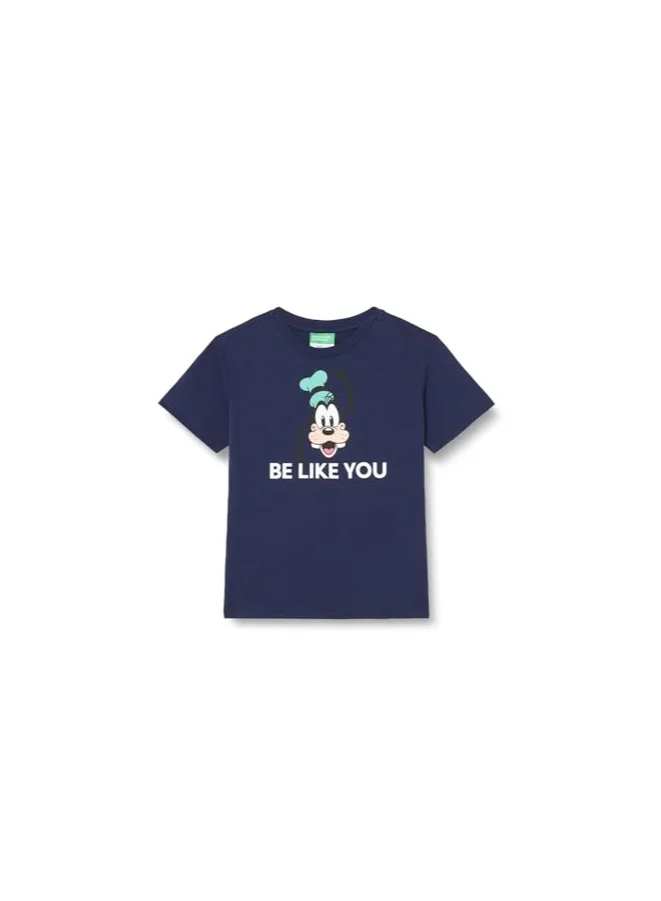 UNITED COLORS OF BENETTON Disney Printed Unisex Kids T-Shirt - Blue