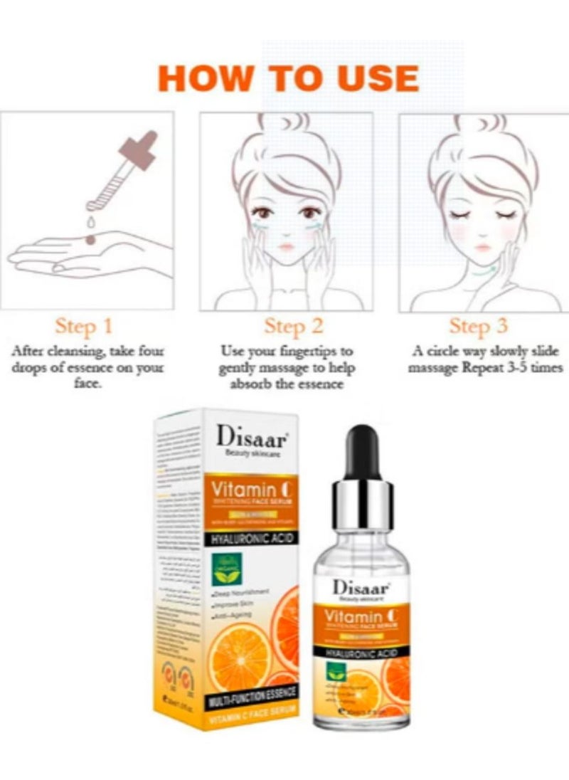 Disaar - Vitamin C Hyaluronic Acid Face Serum 30ml - Image 1