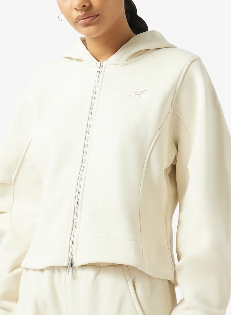 New Balance LINEN (LIN) Athletics Crafted Fleece Jacket for Women | Best Price UAE