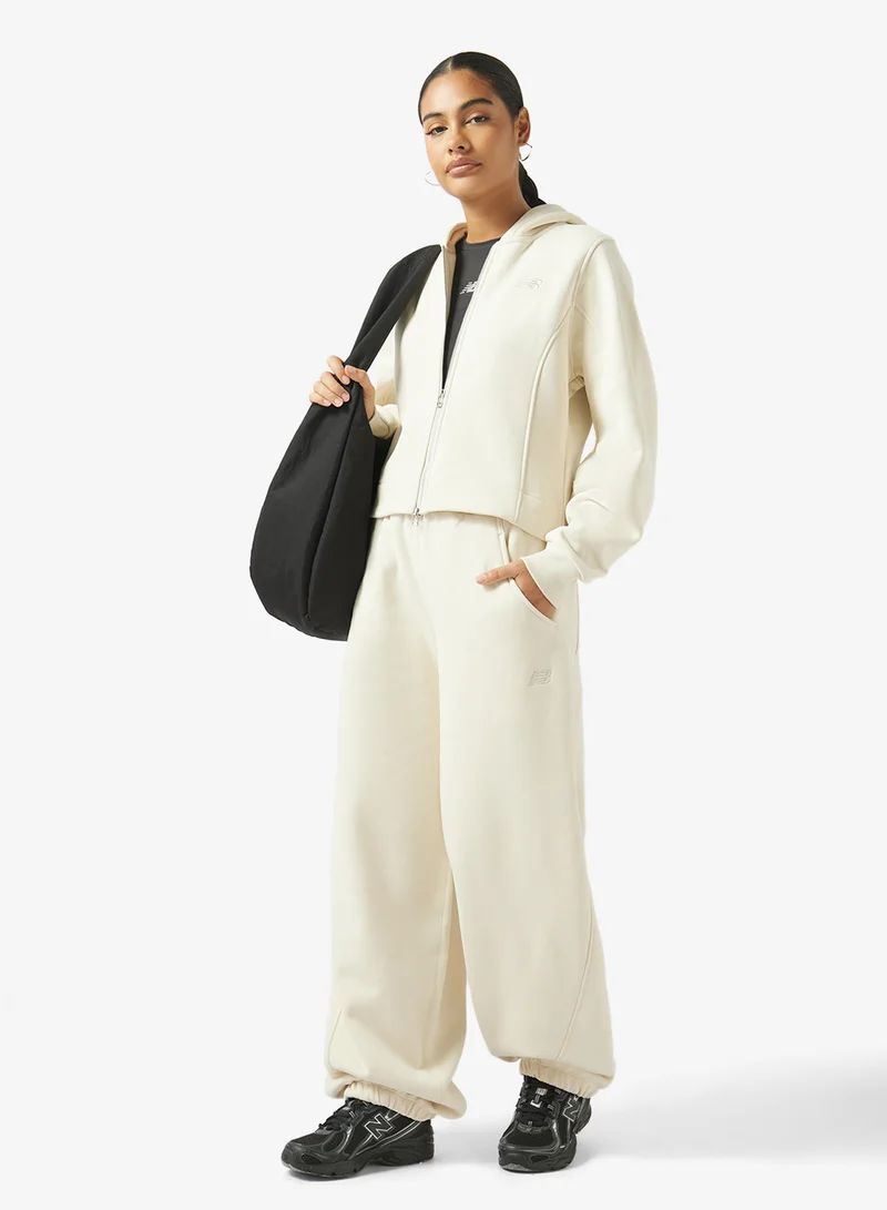New Balance LINEN (LIN) Athletics Crafted Fleece Jacket for Women | Best Price UAE