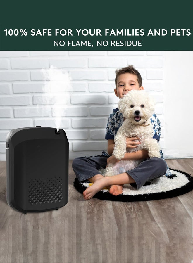 Joshberg Smart Scent Air Machine for Home, 1000m³ Coverage Hotel Collection Diffuser with Smart Cold Air Tech, Bluetooth Cold Air Diffusers with Smart APP Control,400ml Cold Air Scent Diffuser for Hotels, Offices, Homes, Spas, Bathrooms,Black - Image 4