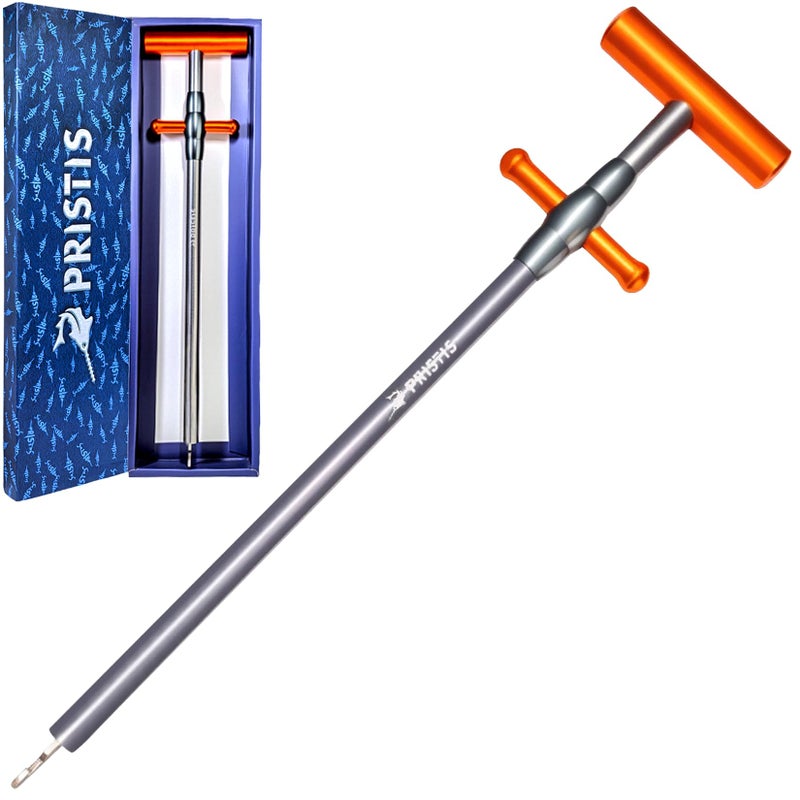 Pristis UTA III Metal Hook Remover Tool for Saltwater, Heavy-Duty Fishing Hook Removal Tool Extractor, Sturdy Stainless Steel Squeeze-Out Fish Dehooker Pliers Tackle Gear for Anglers, 13 inches - Image 1