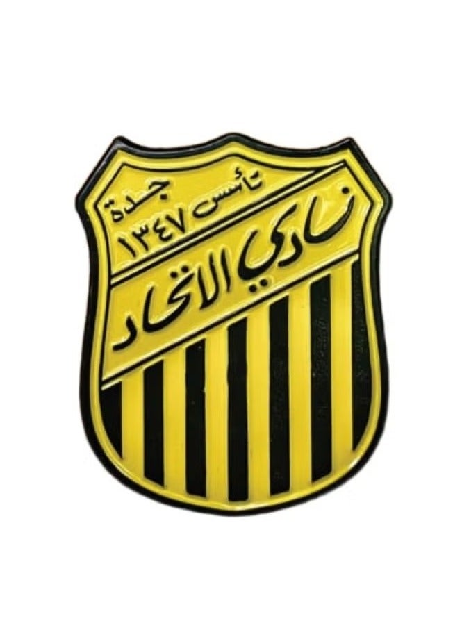 Al ittihad club logo classic Metal Sticker for Mobile or Any Smooth Surface