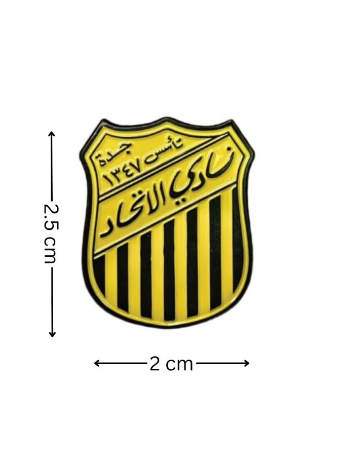 Al ittihad club logo classic Metal Sticker for Mobile or Any Smooth Surface