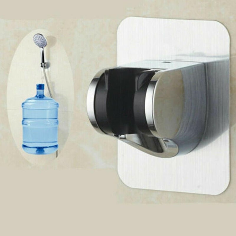 No-drill, traceless shower head bracket, adjustable shower head accessory, shower head holder, flower drying base wholesale. - Image 5