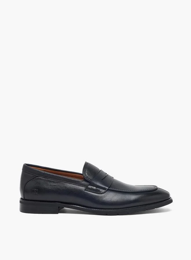 Duchini Men Leather Penny Loafers
