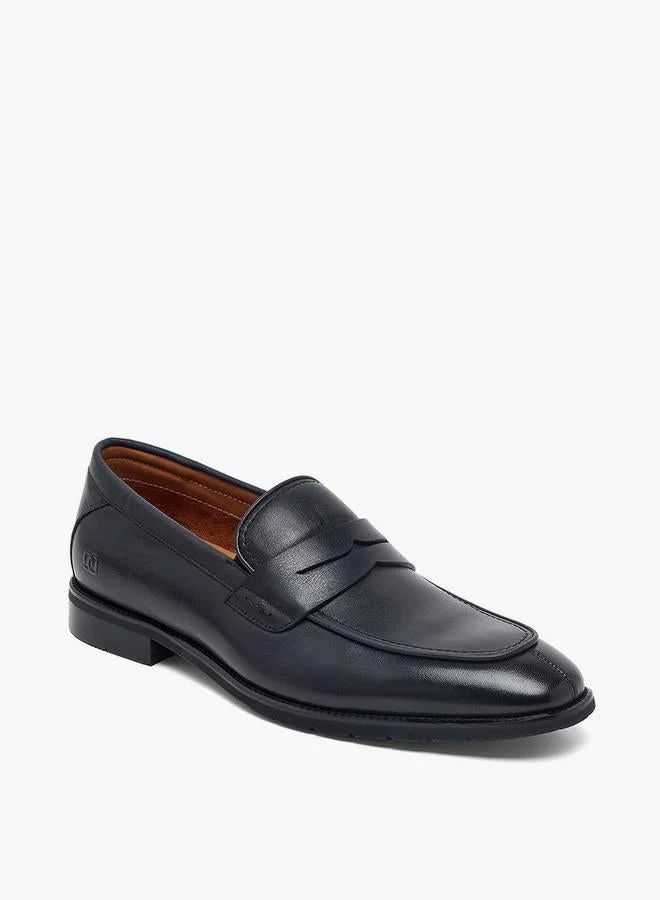 Duchini Men Leather Penny Loafers