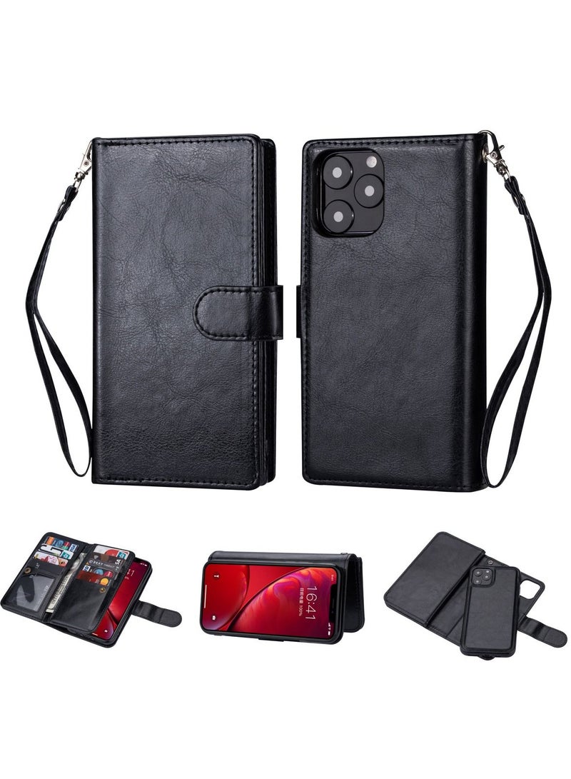 Loquat Suitable For iPhone Wallet Type Solid Color Mobile Phone Leather Case