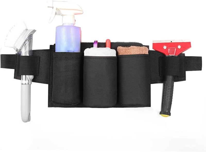 Waist Tools Bag, , Adjustable Tool Pouch with Tightness Zipper Seal Buckle, Design for Holding Various Cleaning or Gardening Tools, Waterproof Oxford Cloth Cleaner's Waist Bag - Image 1