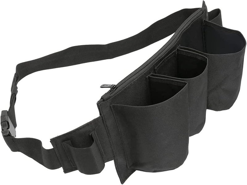 Waist Tools Bag, , Adjustable Tool Pouch with Tightness Zipper Seal Buckle, Design for Holding Various Cleaning or Gardening Tools, Waterproof Oxford Cloth Cleaner's Waist Bag - Image 2