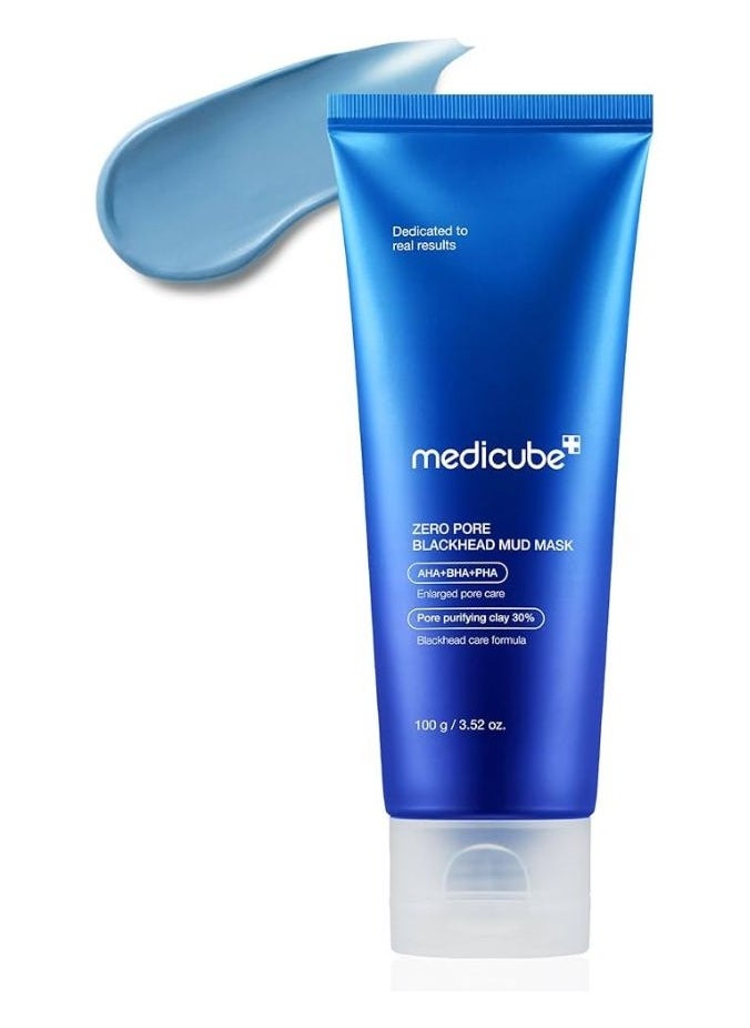 Medicube Zero Pore Blackhead Mud Mask 100g  - Image 1